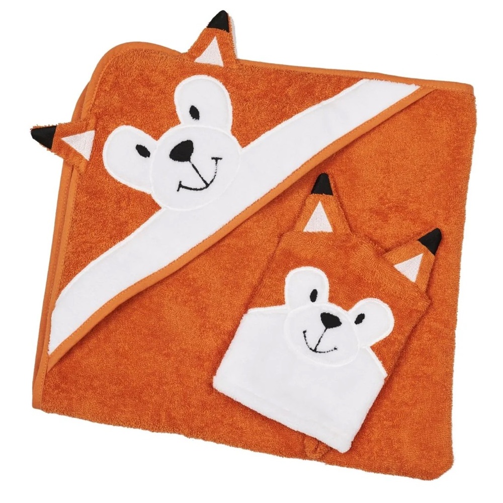 Hooded Towel - Riff The Fox